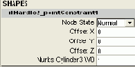Переключите Node State (Состояние